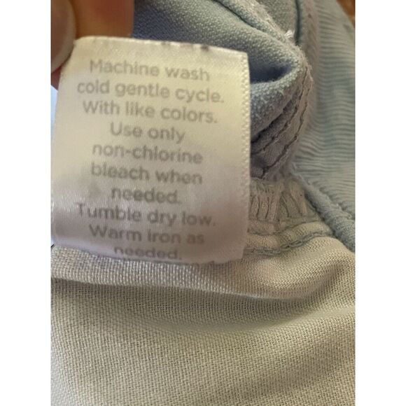 JCP women’s corduroy pants light blue stretch cotton blend size 10 30x30 - Picture 4 of 8